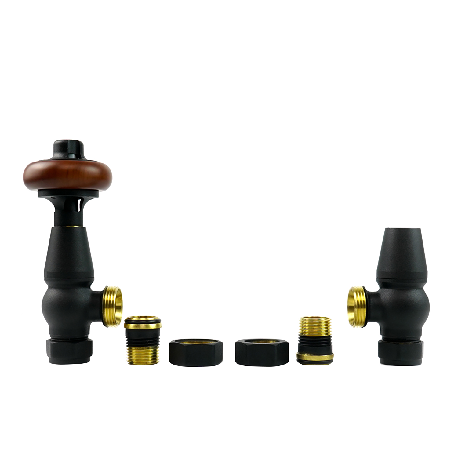 Spray Black Traditional Angled TRV