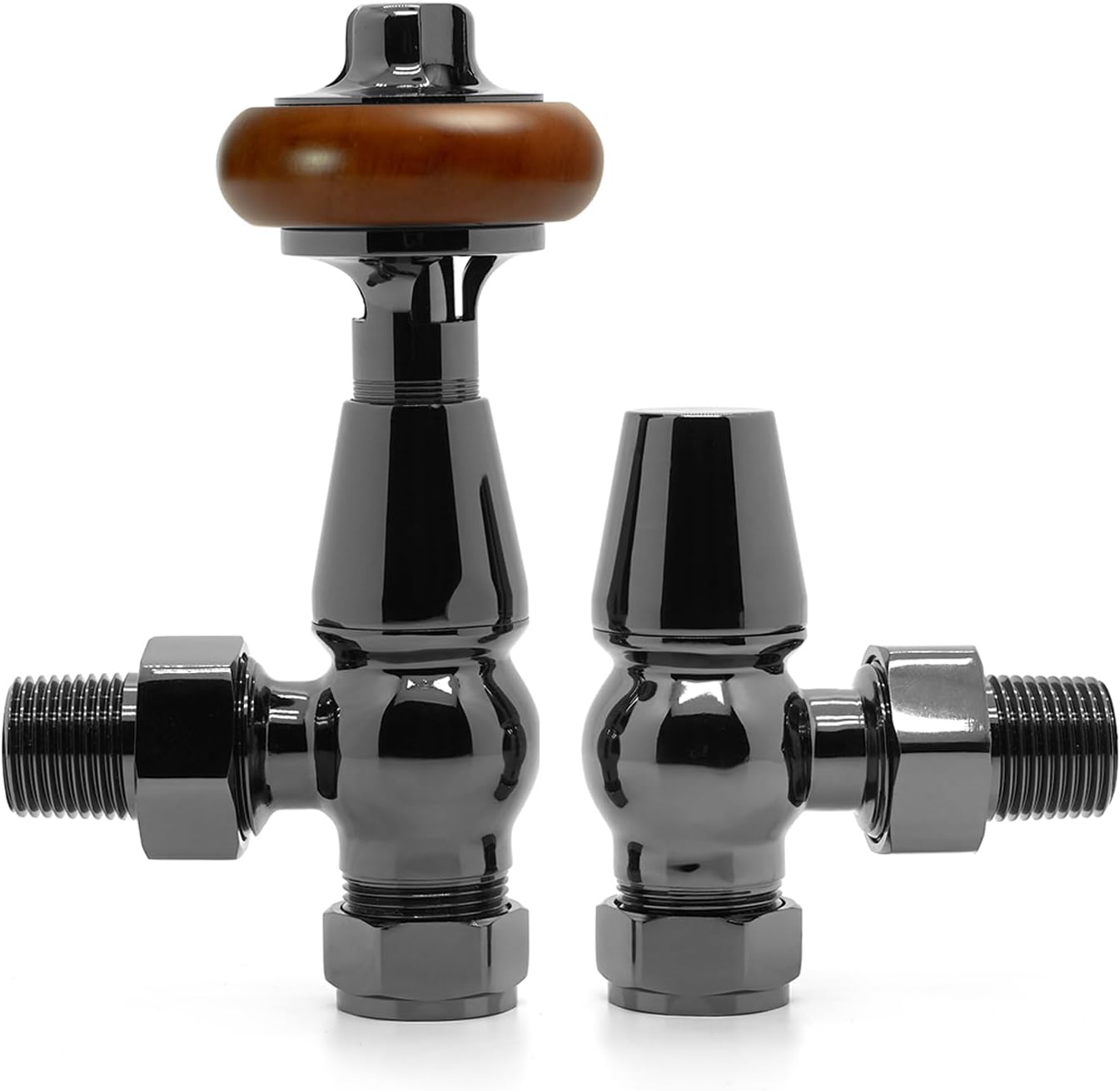 Black Nickel Traditional Angled TRV