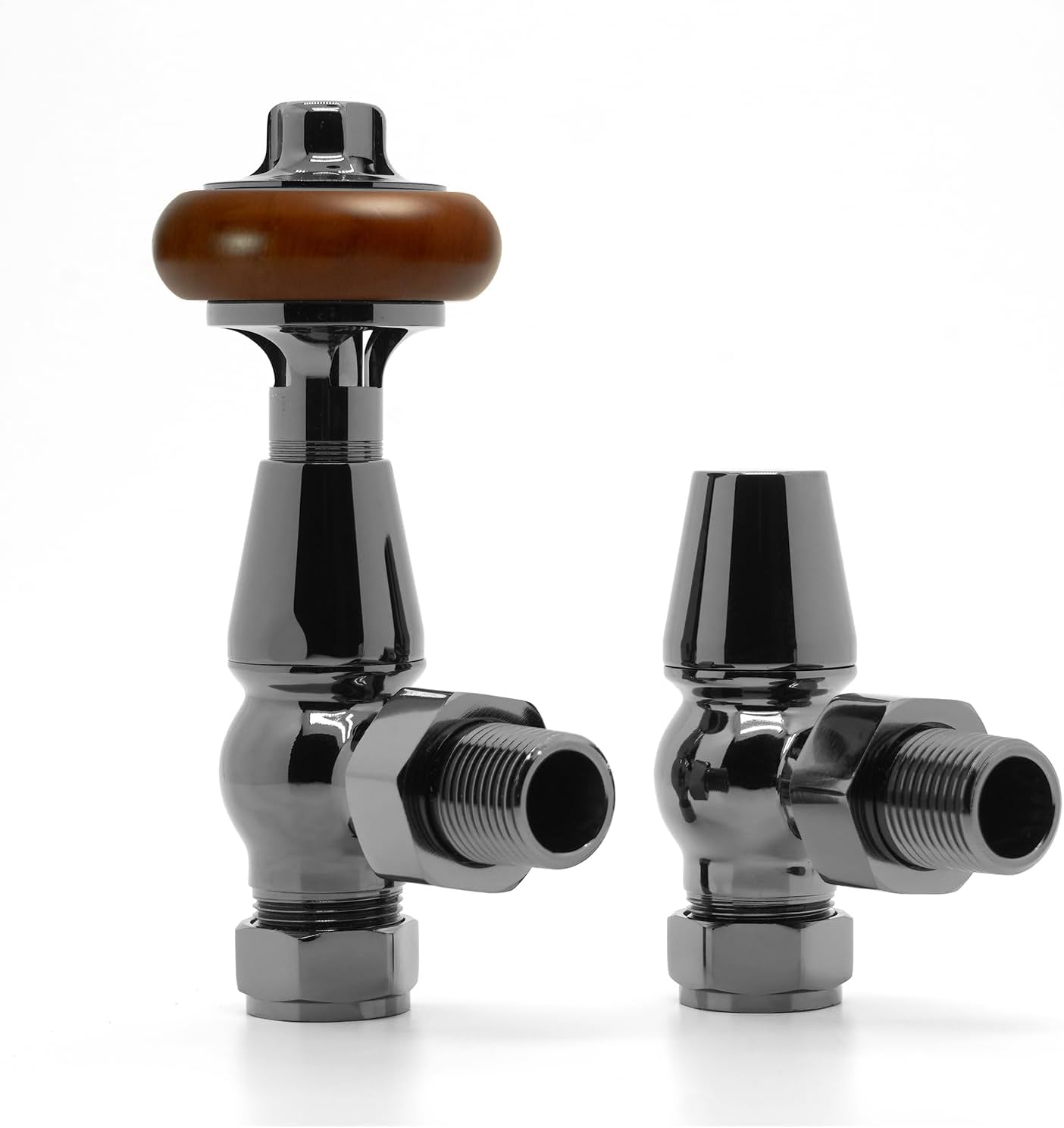 Black Nickel Traditional Angled TRV