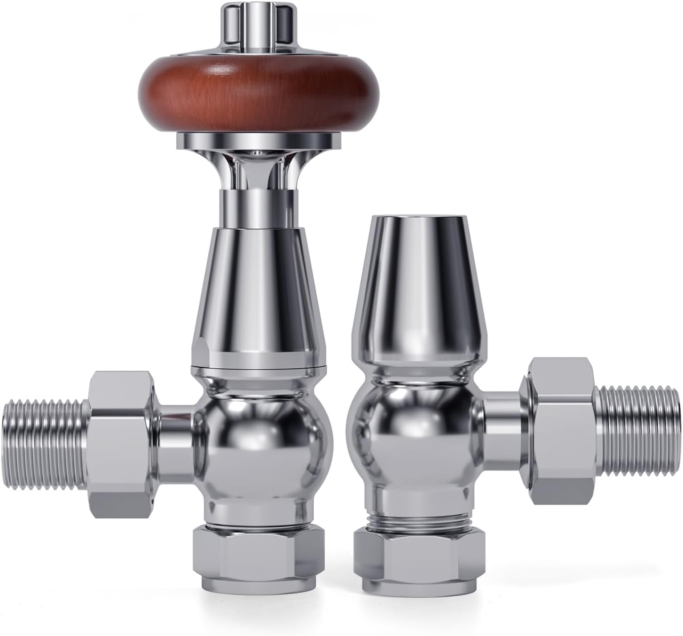 Chrome Traditional Angled TRV
