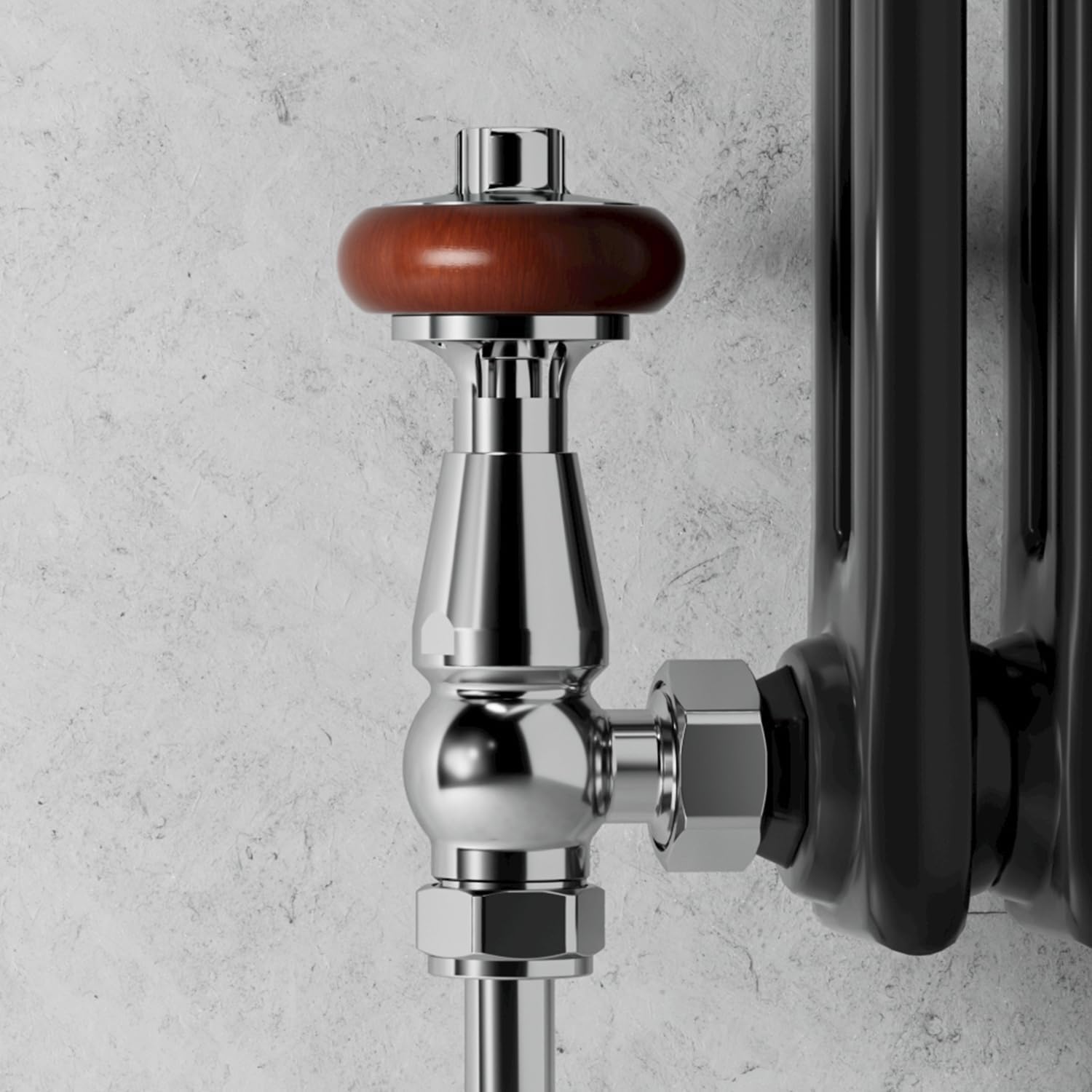 Chrome Traditional Angled TRV