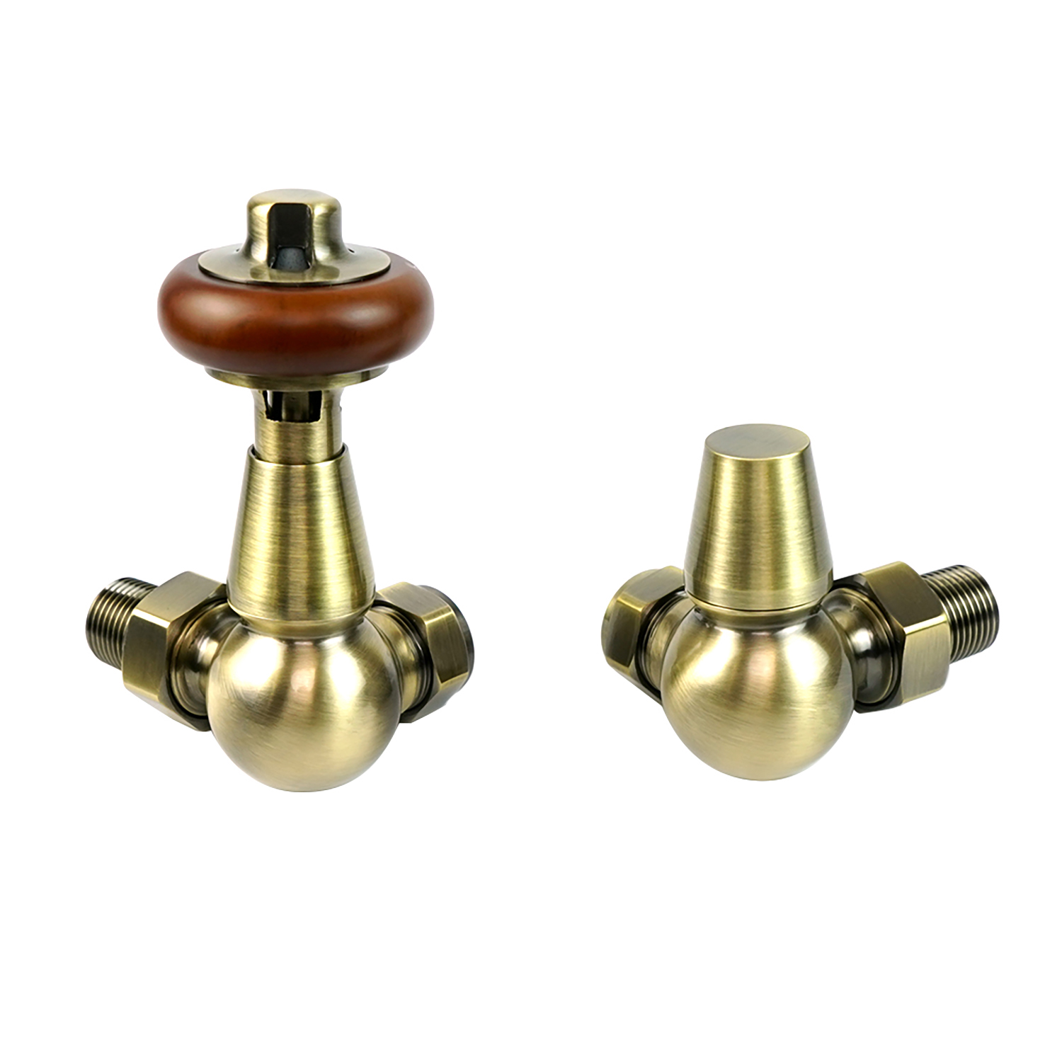 Polished Antique Brass Traditional Corner TRV