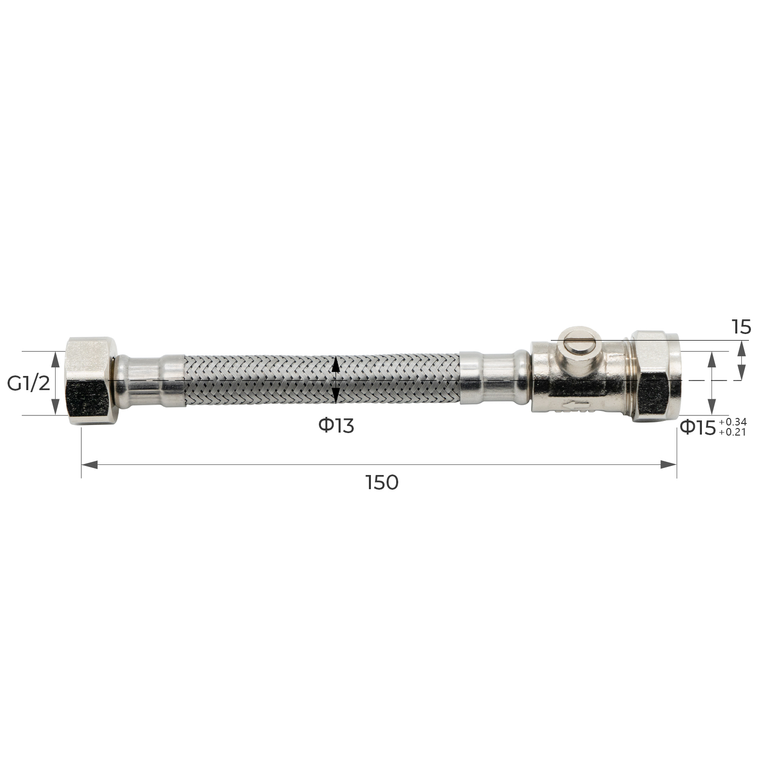 Flexible Hose with Isolation