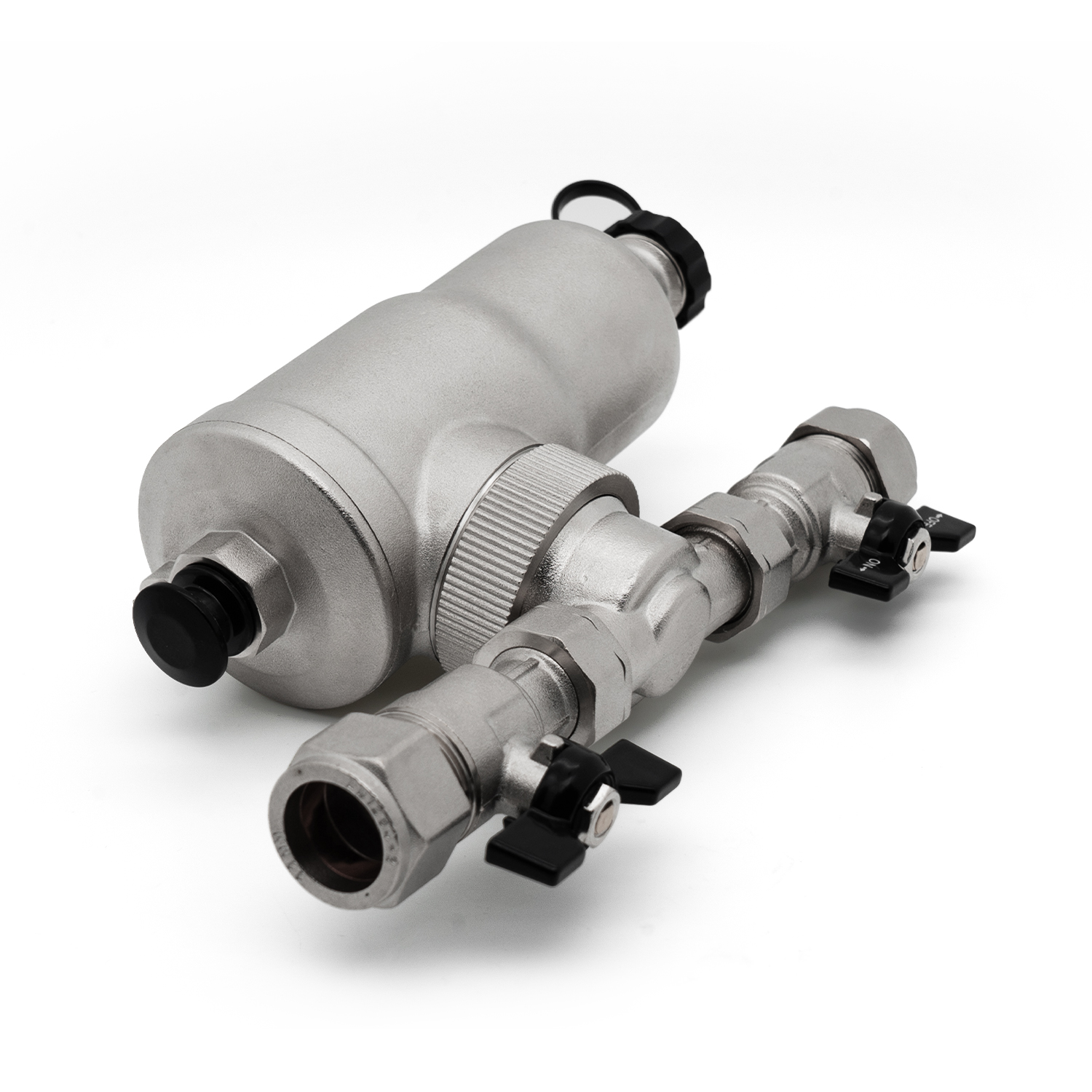 Silver Magnetic Boiler Filter