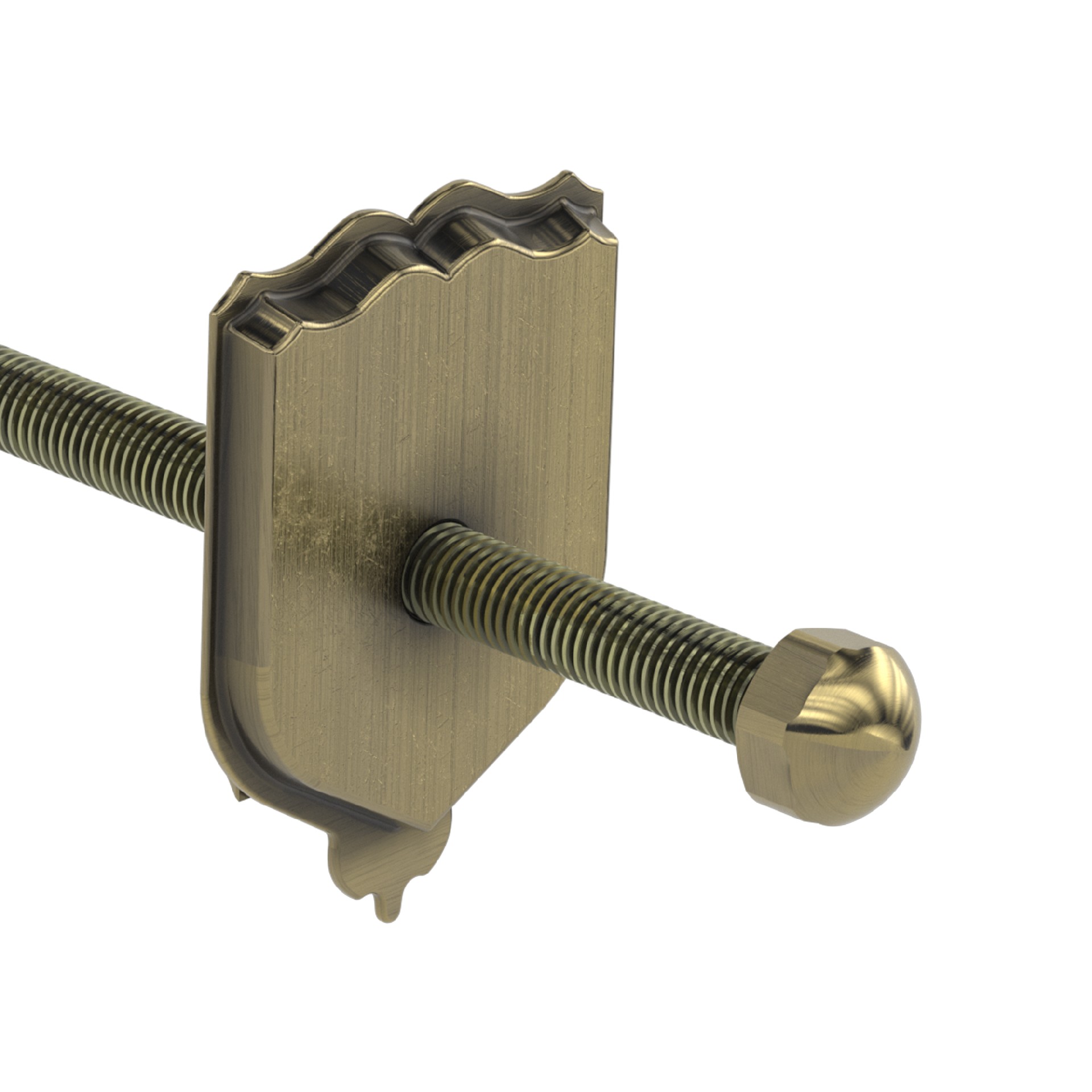 Antique Brass Wall Stay