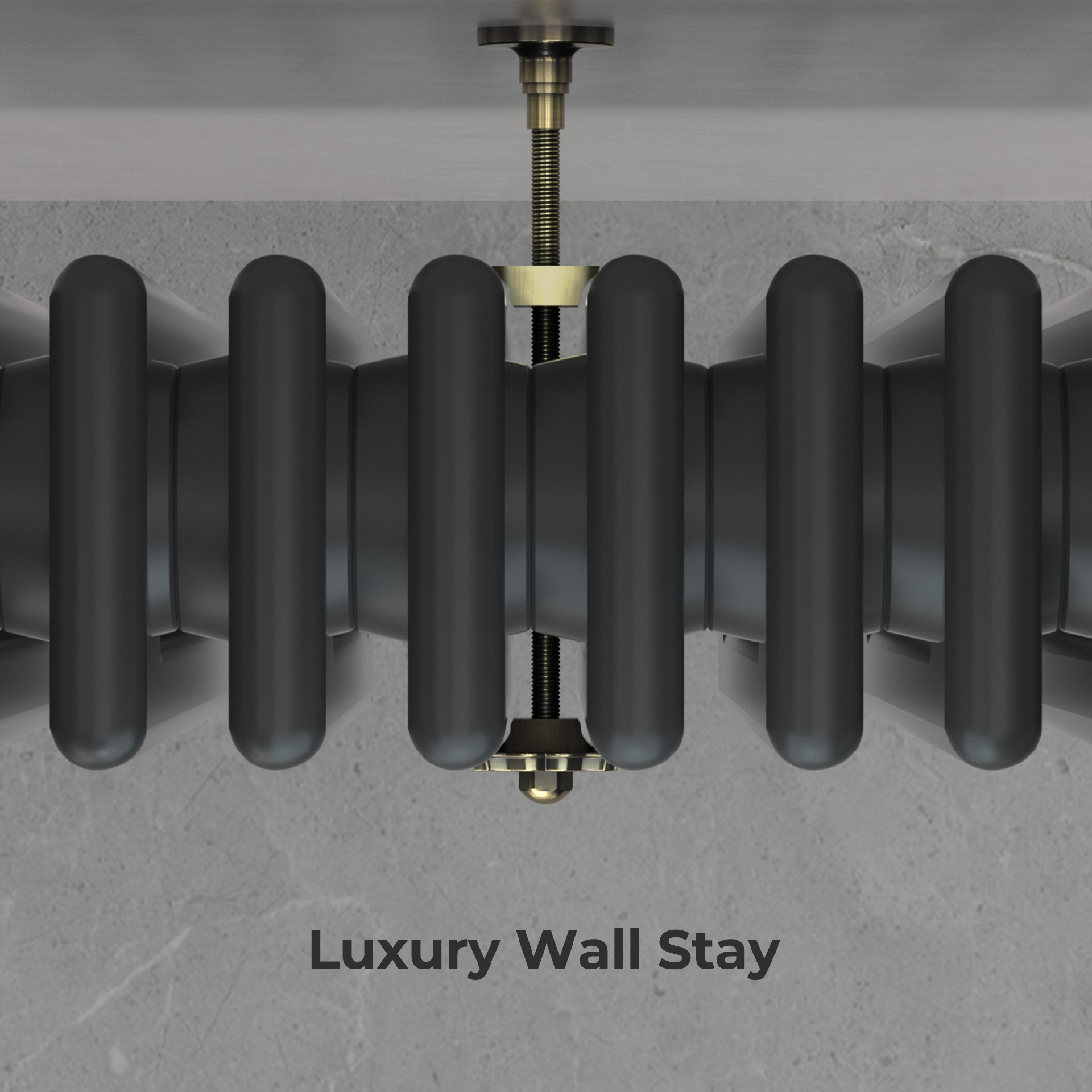 Antique Brass Wall Stay