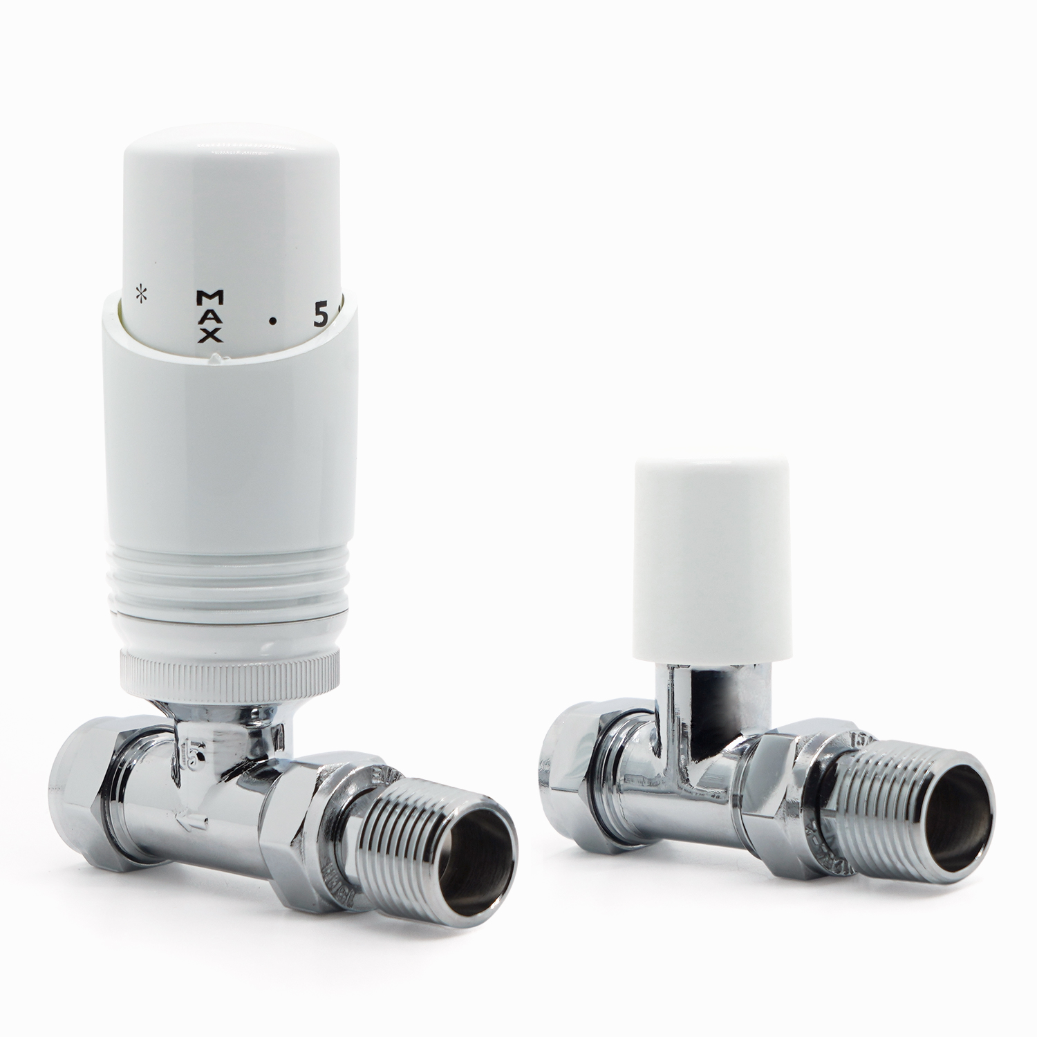 White Straight TRV Set